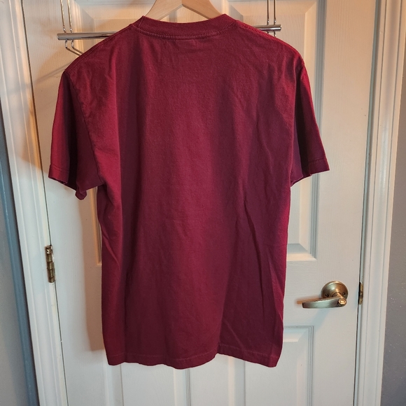 Visual by Van Styles Men's Medium Red Maroon Nicole Heartbreaker Model Tee Shirt - Picture 2 of 7